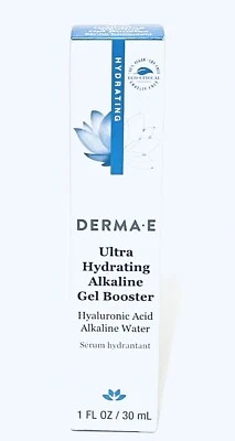 Derma-E Ultra Hydrating Alkaline Gel Booster Hyaluronic Acid 1 Fl Oz, Exp 08/28+ - Image 1 of 2