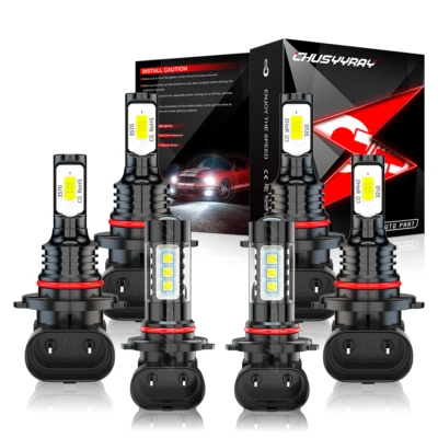 Faros LED altos/bajos + bombillas antiniebla para Chrysler PT Cruiser 2007 2008 2009 2010 Foto 1 de 4