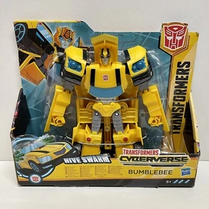 HASBRO Transformers CYBERVERSE ULTRA CLASS [HIVE SWARM BUMBLEBEE] Action Figure - Foto 1 di 10