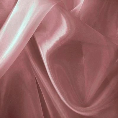 Tecido de organza 25 jardas 60" de largura alta qualidade transparente drapeado festa casamento EUA  - Imagem 1 de 4