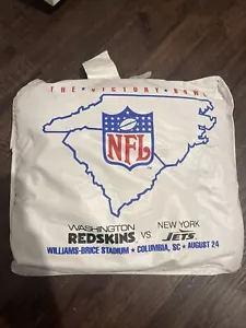 The Victory Bowl Redskins Vs Jets Preseason 1991 Stadium Seat Diet Coke NFL - Picture 1 of 5