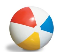 Pool Central 20 Blue and Green Star Patterned Beach Ball Pool Central 20 Blue and Green Star Patterned Beach Ball