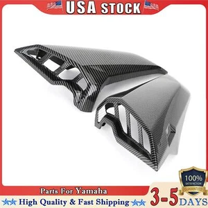 Carbon Fiber Air Intake Panels Fit for Yamaha FZ09 FZ-09 MT09 MT-09 2017-20 F07 - Picture 1 of 8