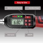 3/8 Inch Electronic Digital Torque Wrench Drive Wrench(5-99.5 ft-lbs./6.8-135Nm)