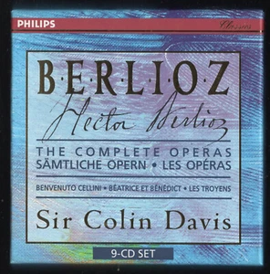 9 CD ★ Berlioz : The Complete Opéra - Sir Colin Davis ★ COFFRET BOX 9 CD PHILPS - Picture 1 of 2