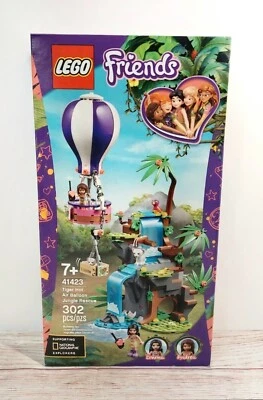 LEGO FriendsS TIGRE GLOBO AEROSTÁTICO #41423 302 piezas conjunto estante desgaste caja sellada Foto 1 de 4