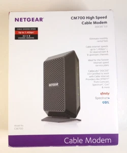 Netgear CM700 High Speed Cable Modem Docsis 3.0 - New - Picture 1 of 7