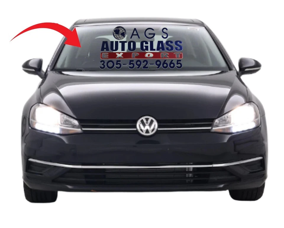 VOLKSWAGEN GOLF 2015-2021 4D hatchback solar tercera visera frita capa intermedia acústica Foto 1 de 1