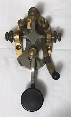 Western Electric telegraph key  1A AT&T CO.  Morse Code Straight Key - Image 1 of 4