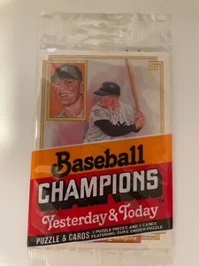 1984 Donruss Baseball Champions Yesterday & Today Unopened Sealed Pack - Picture 1 of 2