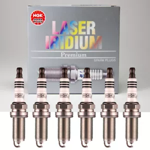 NGK Laser Iridium Spark Plugs DFH6B11A 6858 Set of 6 for Lexus - Picture 1 of 3