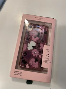 Kate Spade New York Gala Floral Pink iPhone XR Case New - Picture 1 of 5