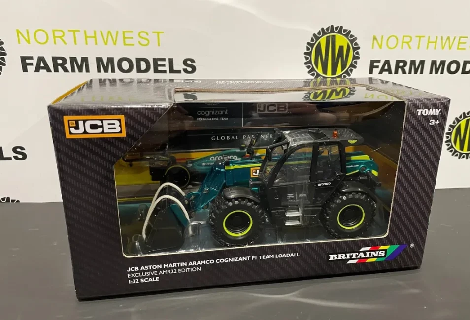 GRAN Bretaña 43271 escala 1:32 jcb 541-70 loadall aston martin f1 edición especial Foto 1 de 1