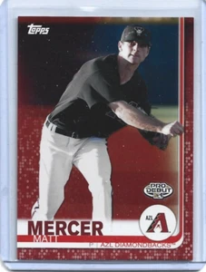 Matt Mercer-Diamondbacks-2019 Topps Pro Debut RED #122 (6/10) - Picture 1 of 2