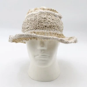 Fwosi summer beach hat is a Himalayan handmade product crafted from natural hemp - Picture 1 of 9