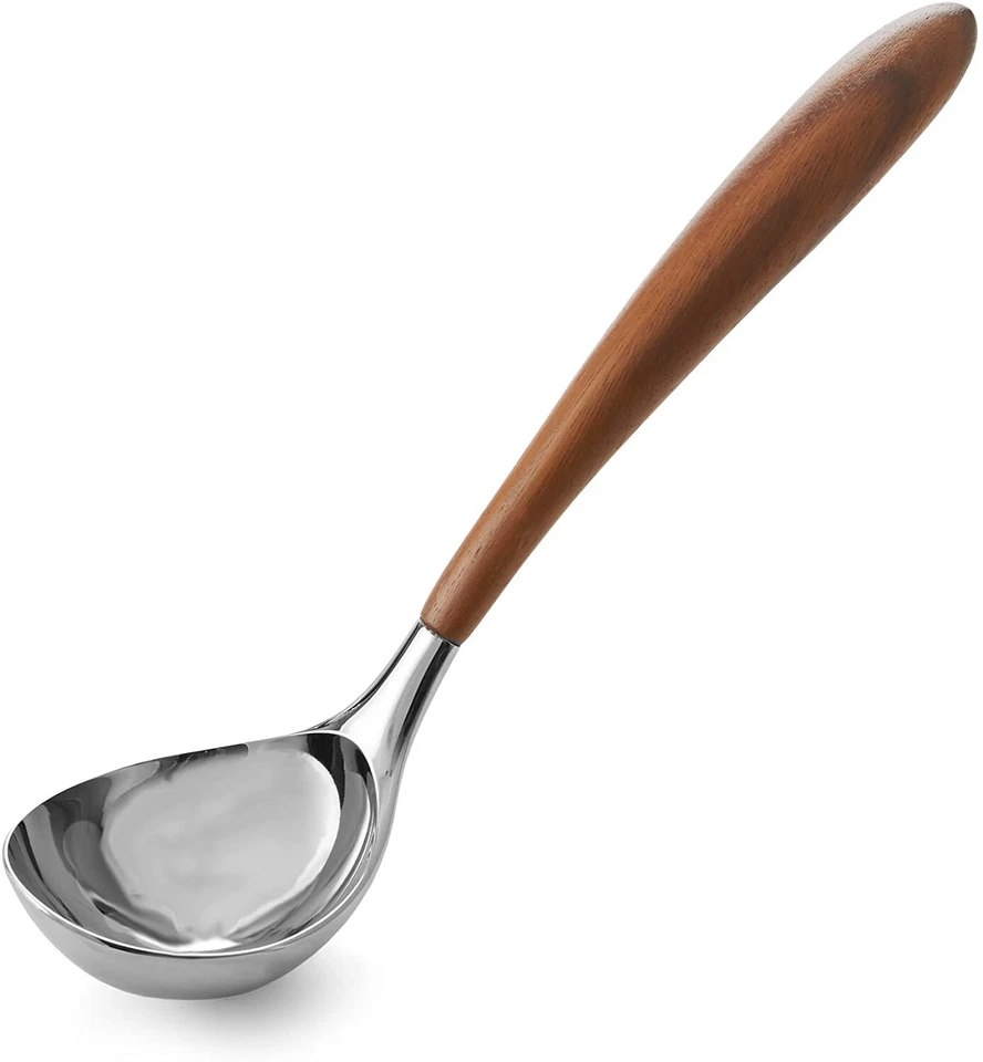 Nambe Mt0795 Stainless Steel Gravy Ladle Silver