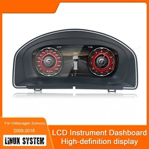 For Volkswagen Scirocco  2009-2016 LCD Digital Cluster Instrument Speedometer - Picture 1 of 7