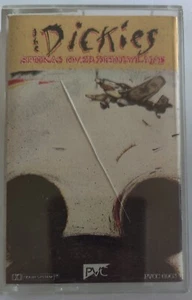 The Dickies - Stukas Over Disneyland (Cassette, 1983) White Shell - No Barcode - Picture 1 of 5