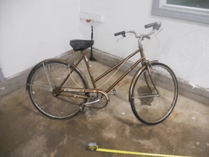 Vintage AMF Roadmaster 3-Speed Hub Womans Bicycle Brown S/N T-122477 - Picture 1 of 14