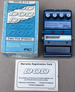 Vintage DOD DFX94 DFX 94 Digital Delay Sampler Guitar Pedal w/ Box - Picture 1 of 6