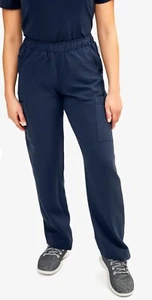 Keswi Women’s 9-Pocket Interior Drawstring Scrub Pants Size S - Picture 1 of 7