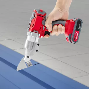 Electric Metal Tin Cutting Shears Heavy Duty Sheet Shear Cutter Scissor 600W - Picture 1 of 14