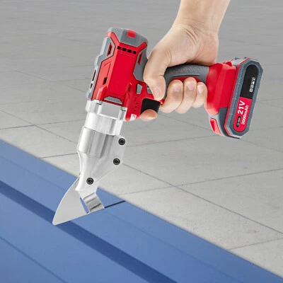 Cortadores de hojalata eléctricos, tijeras cortadoras de chapa 600 W herramienta eléctrica cortadora de alta resistencia Foto 1 de 4