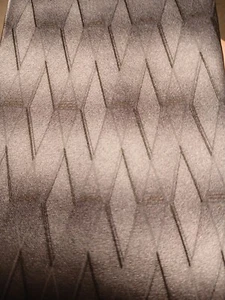 Haggar Men's Tie Silver Gray Geometric Pattern 57" X 4"  Silk Classic - Picture 1 of 4