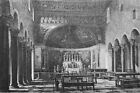 Rome- Rione Celio: Intérieur De La Basilique Santa Maria In Domnica- Gravure 19E