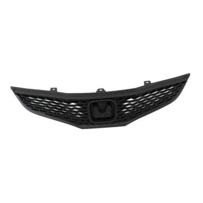 Front Plastic Grille w/Emblem Provision for Honda Fit 2009-2014 Fits HO1200201 Foto 1 de 3