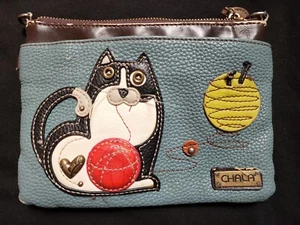 CHALA - Tuxedo  Cat MINI CROSSBODY BAG - Clutch, Purse or Crossbody NO STRAP - Picture 1 of 7