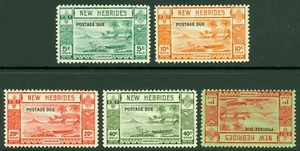 Sg D6-D10 Neu Hebrides 5c-1f Set Mit 5, Frisch Der Wenige Licht Gummi Bends Cat - Picture 1 of 1