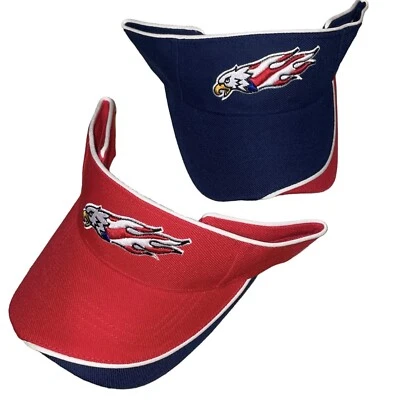 Visor USA Fourth Of July America Patriotic Acrylic Wool Red one Size Unisex - Image 1 of 4