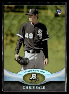 2011 Bowman Platinum Gold Chris Sale RC - Image 1 of 2