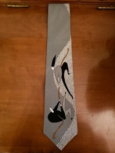 BEATLES TIE We Can Work It Out Men's Necktie 1991 Apple Corps LTD 100% Silk - Picture 1 of 4