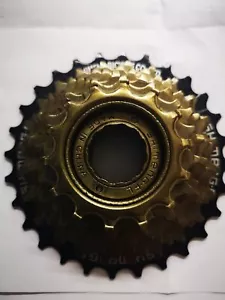 Pacco Pignoni 7 Velocità 14-28 Denti Ruota Libera Bici Mtb Fat E-Bike A Filetto - Foto 1 di 1