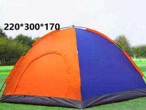Tenda Da Campeggio Canadese 8 Posti Persone Con Zanzariera Mare Campeggio reb - Foto 1 di 1