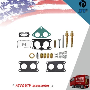 For Kawasaki Mule Gas Carb w/ Intake Manifold Gasket Carburetor Rebuild Kit New - Foto 1 di 8
