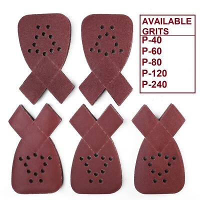 Mouse Sanding Sheets Black & Decker Mouse Sander Pad 140mm 40-240G 10-200 Sheets