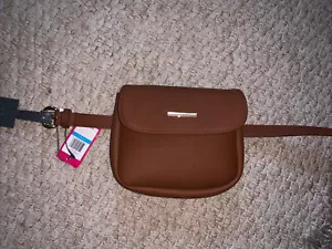 Bnwt Vince Camuto Brown Waist Bag Bum Bag / Fanny Pack Size L/G - Picture 1 of 6