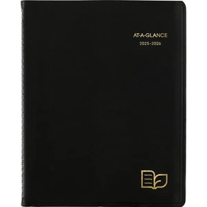2025-2026 AT-A-GLANCE Recycled 8.25" x 11" Academic Weekly & Monthly Appointment - Picture 1 of 7