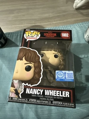 Funko Pop Television Stranger Things #1802 exclusivo de Nancy Wheeler Funko Foto 1 de 2