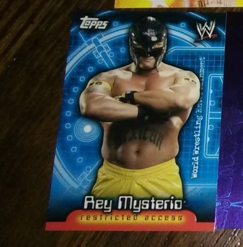 2006 Topps WWE Insider Restricted Access - Rey Mysterio #58 - Image 1 of 1