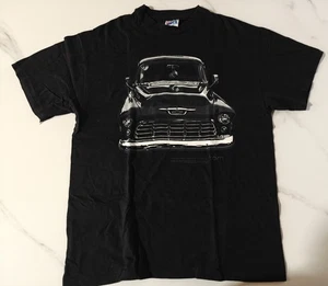 90s 1955 Chevy Pickup Truck T-Shirt Herren L Single Stitch Bash Hanes Vintage  - Bild 1 von 6