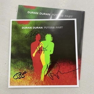 Duran Duran Future Past Vinyl LP With Autographed 12x12 * SIMON Le BON - Picture 1 of 1