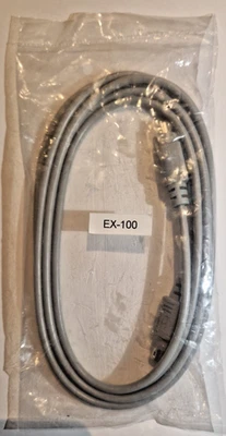 PS/2 Male to Male M-M connection cable 1.5m grey 6-pin - Image 1 of 4