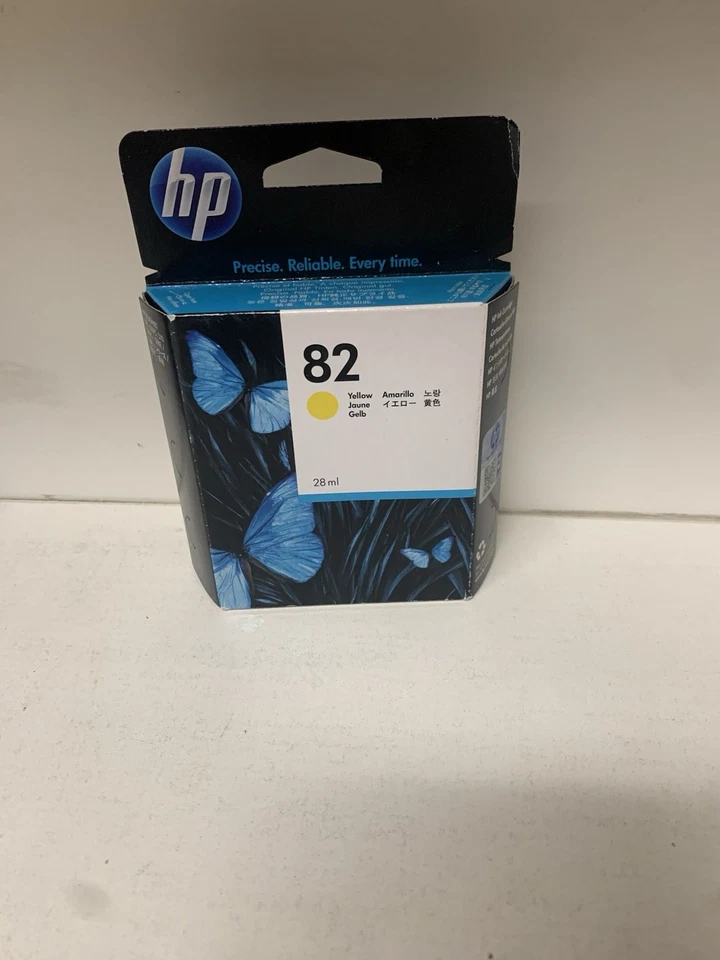 Original HP82 CH568A Tintenpatrone Yellow Gelb DesignJet 510 Series - Bild 1 von 1
