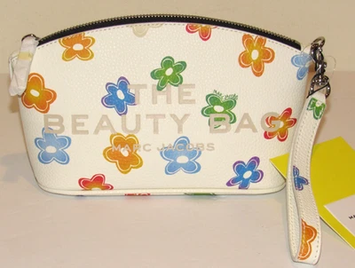 Marc Jacobs Wild Daisy красоты сумка косметические туалетные принадлежности новый белый цветы клатч - Изображение 1 из 4
