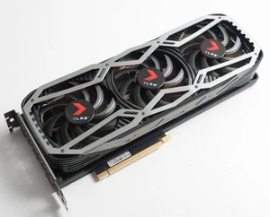 PNY XLR8 GeForce RTX 3070 Revel Epic-X Triple Fan 8GB RGB GPU-Excellent - Picture 1 of 10