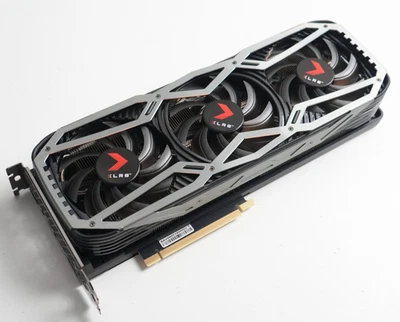 PNY XLR8 GeForce RTX 3070 Revel Epic-X Triple Fan 8GB RGB GPU-Excellent - Image 1 of 4
